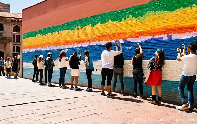 문화예술 정책 분석 - **Prompt: Human Artist and AI Co-creation in a Contemporary Studio**
    A young, innovative artist,...