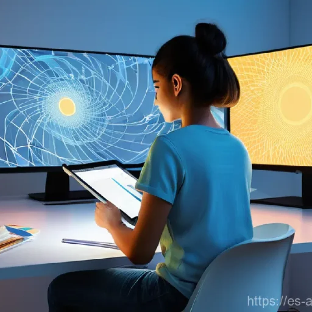 예술과 크리에이터 경제 - **Prompt 1: "The Empowered Digital Artist"**
    A young, diverse digital artist, perhaps with warm,...