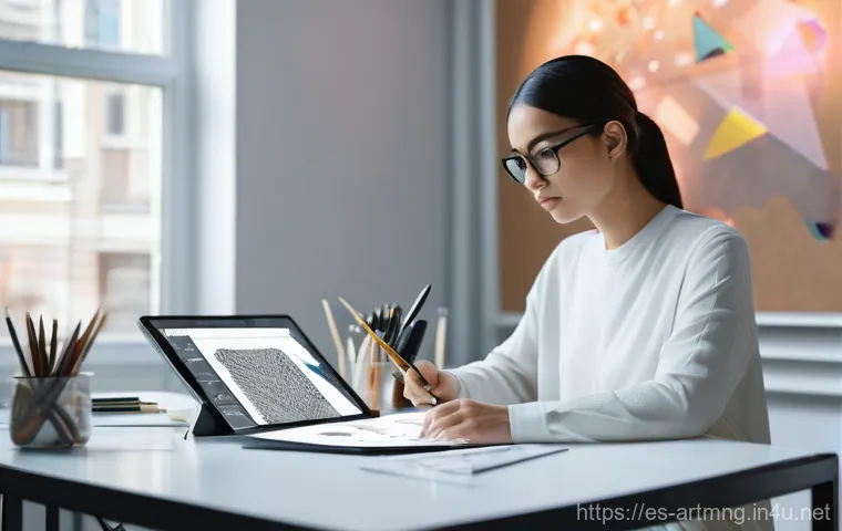 예술경영과 문화융합 사례 - A large-scale, intricate outdoor art installation in a sun-drenched urban park, evocative of a Spani...